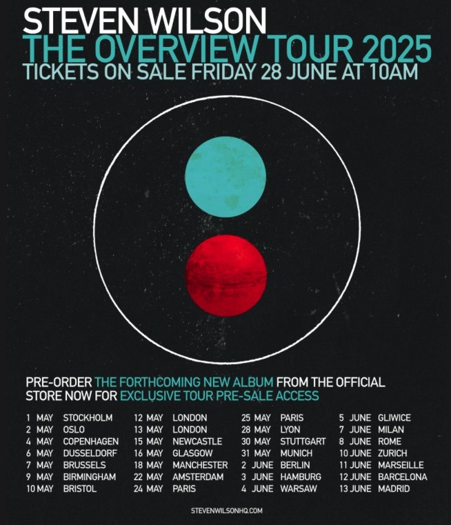 steven wilson us tour